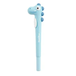 Back2Fun - Stylo fantaisie pour enfants en forme d'hippocampe bleu qui donne envie d’écrire