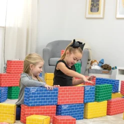 Bankers Box - 40 blocs de construction en carton - 4 couleurs - 2 tailles