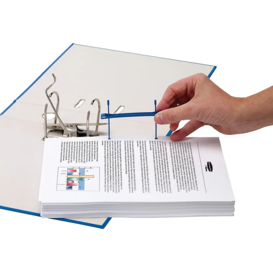Bankers Box - 50 clips pour archives - bleu - Fellowes