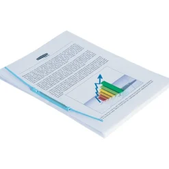 Bankers Box Pro - 20 clips pour archives - bleu clair - Fellowes
