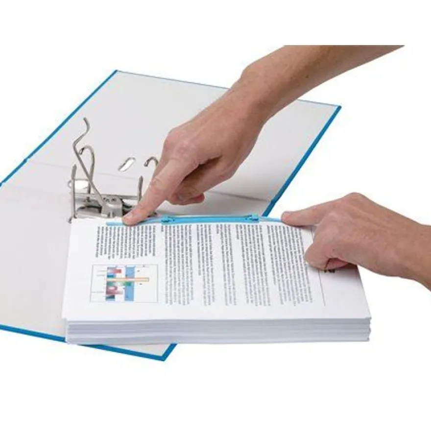 Bankers Box Pro - 20 clips pour archives - bleu clair - Fellowes