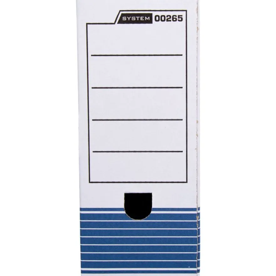 Bankers Box System - 6 boîtes archives - dos 10 cm - Fellowes