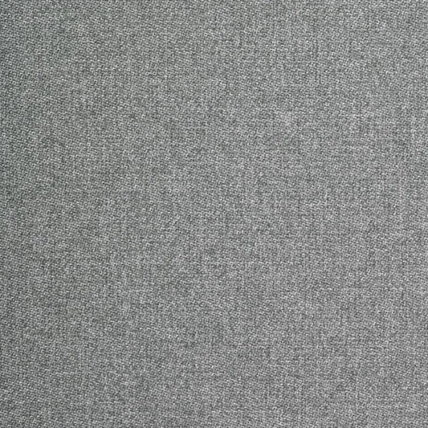 Banquette ILO - 2 places L172xP67cm - carbone - structure noyer - tissu gris chiné