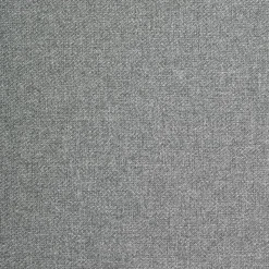 Banquette ILO - 4 places L172xP114cm - carbone - structure noyer - tissu gris chiné