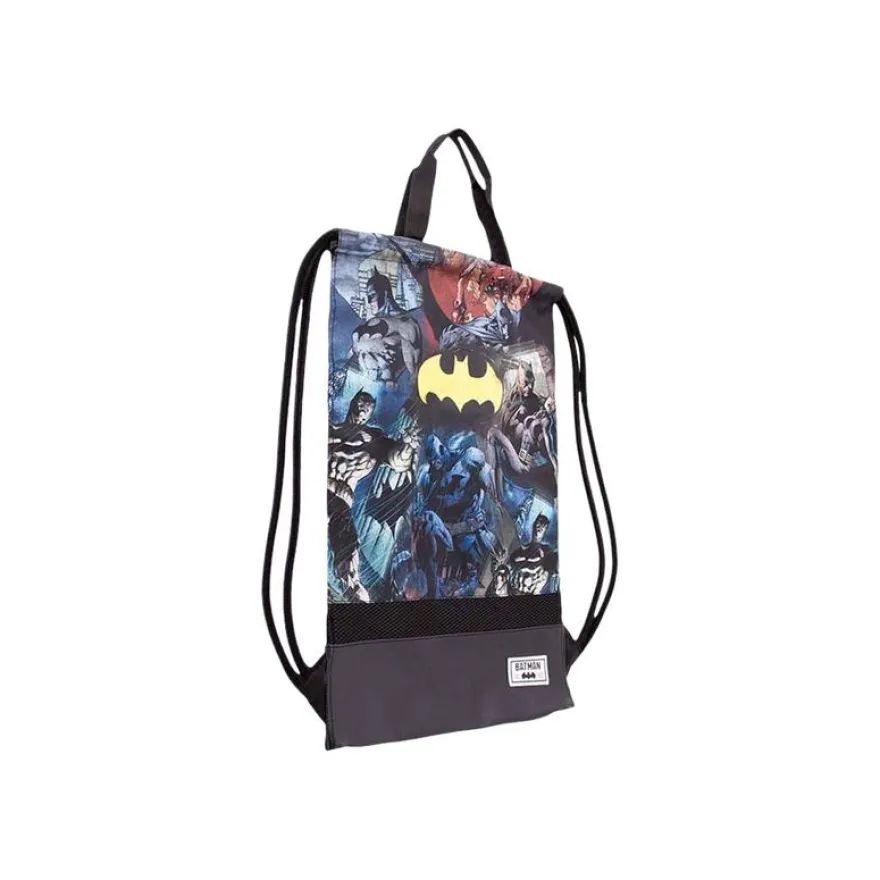 Batman - Sac à dos piscine cordon - 1 compartiment - multicolore - Karactermania