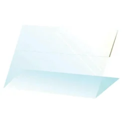 Bequet - 10 Chevalets "Plexiglas" translucide - 6 x 4 cm