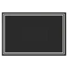 Bequet - 10 Étiquettes Ardoisine noires recto/verso - 8 x 12 cm - sans attache