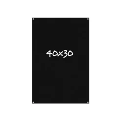 Bequet - Tabeau noir recto/verso - 40 x 30 cm