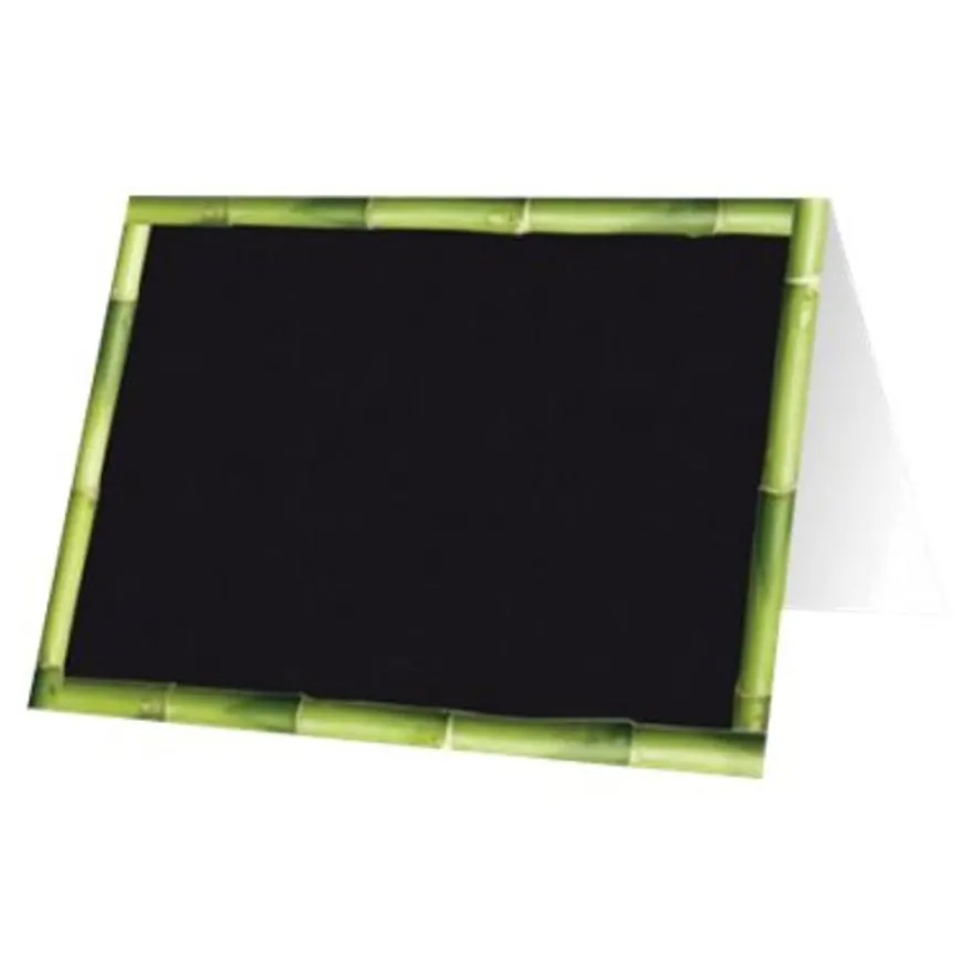 Bequet Bamboo - 10 Chevalets noirs - 7 x 5 cm