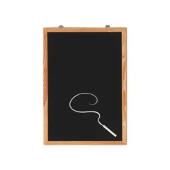Bequet Basic - Tableau ardoise noire - 40 x 60 cm - encadrement baguette agrafée