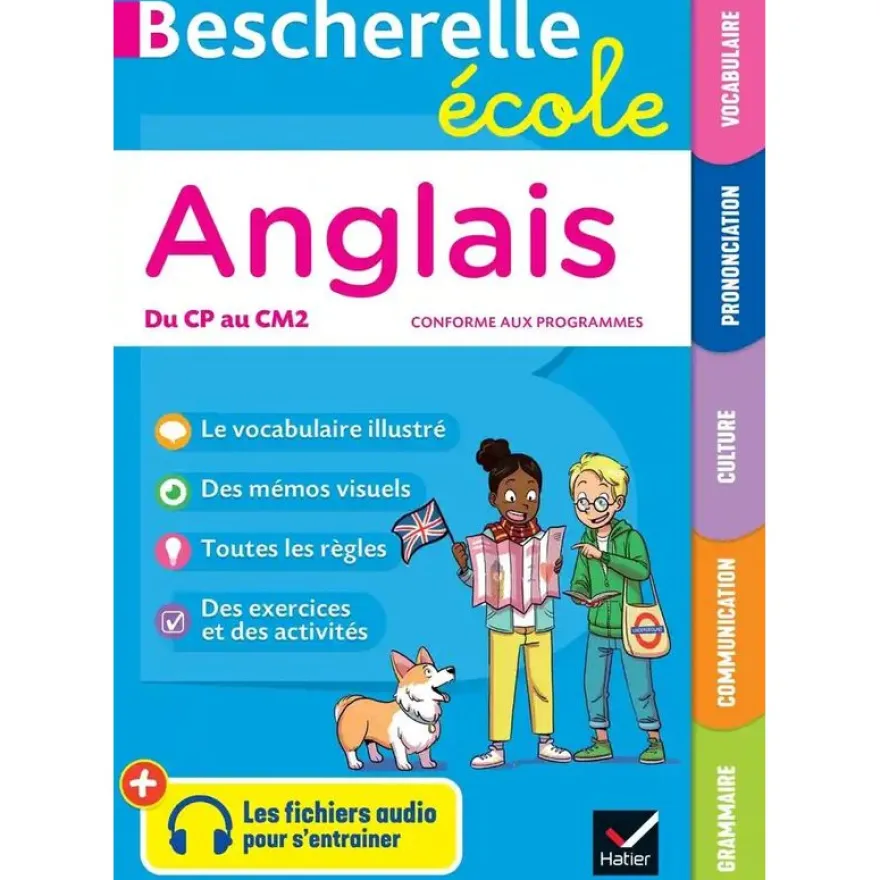 Bescherelle Ecole Anglais du CP au CM2