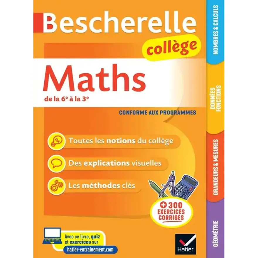 Bescherelle Maths Collège