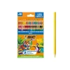 BIC – 48 crayons de couleur Kids Smooth – Coloris assortis