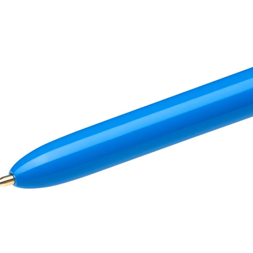 BIC 4 Couleurs - 12 Stylos à bille 4 couleurs - 1 mm