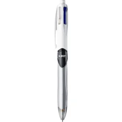 BIC 4 Couleurs - Stylo à bille 3 couleurs + 1 crayon HB avec gomme