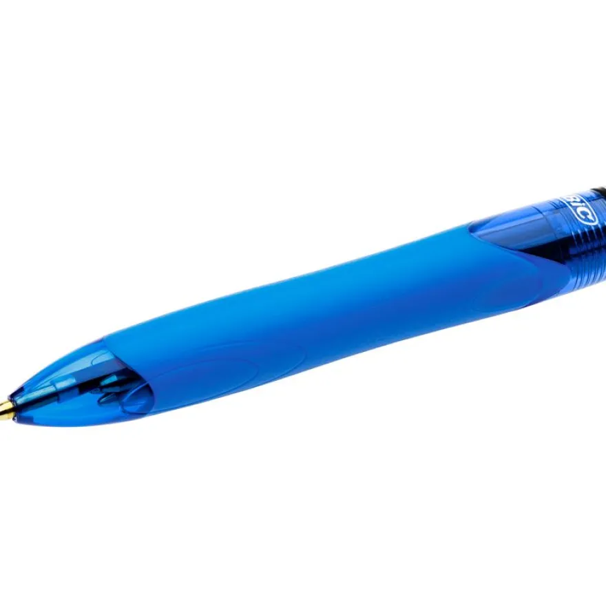 BIC 4 Couleurs Grip - Stylo à bille 4 couleurs - noir, rouge, bleu, vert - rétractable