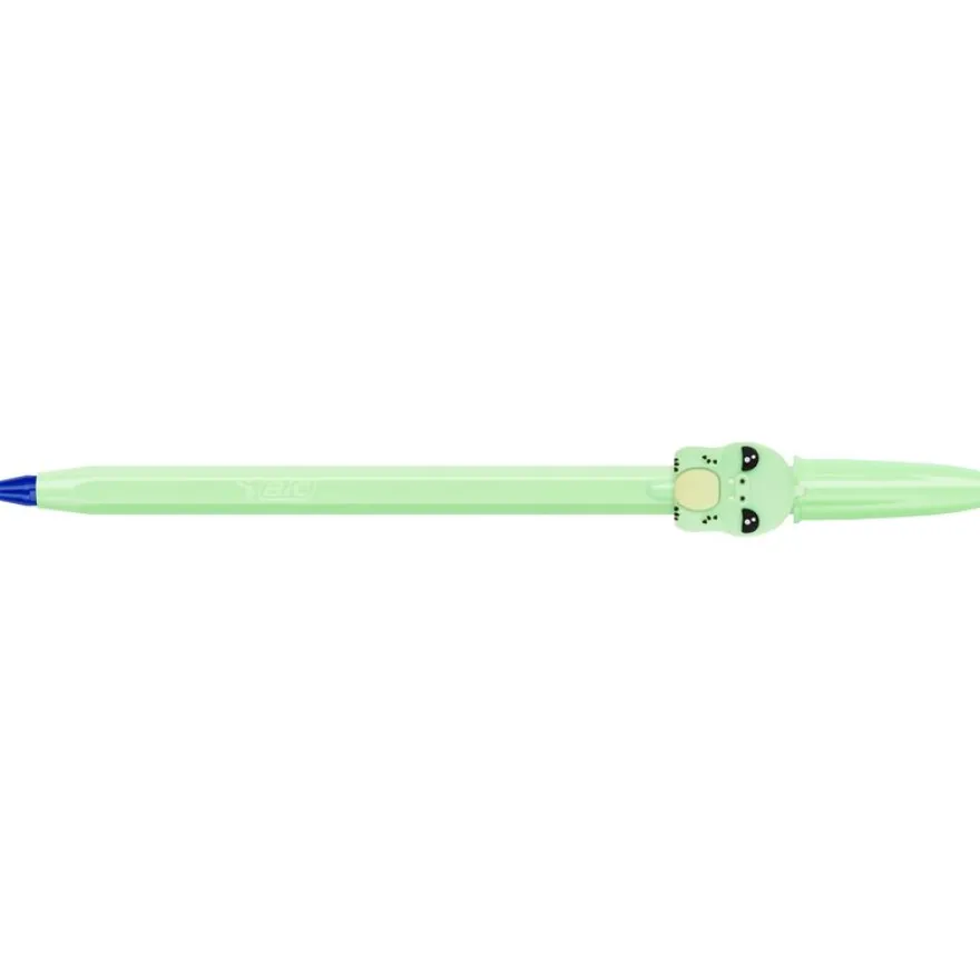 Bic - Cristal pastel figurines - encre bleue - moyenne - disponible dans différents modèles