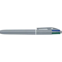 BIC - Stylo Bille 4 Couleurs Mineral Charcoal - Pointe 1 mm