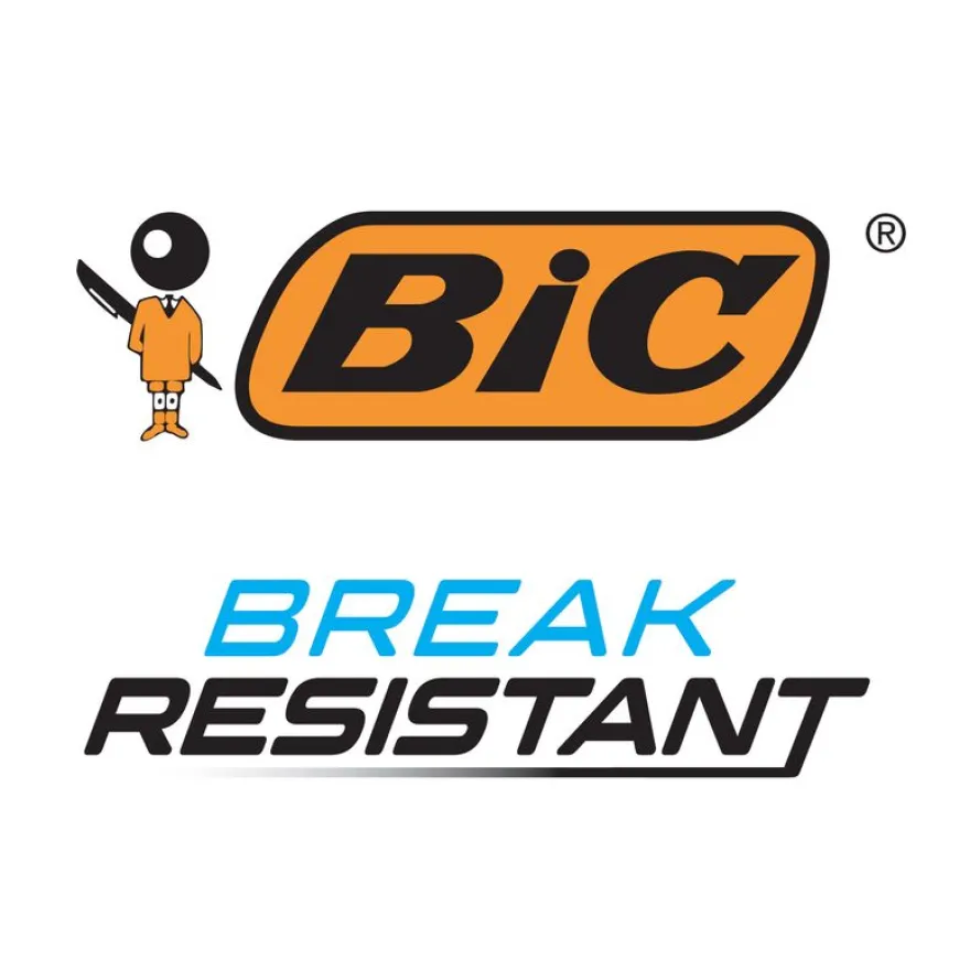 BIC Break Resistant Porte-mines avec Gomme Rétractable et Mine Infusée de Nano-Diamants
