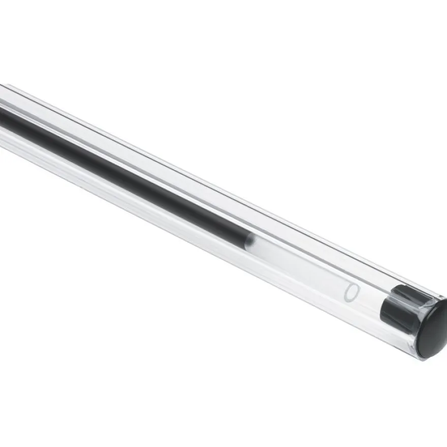 BIC Cristal - 50 Stylos à bille - noir - 1 mm - pointe moyenne