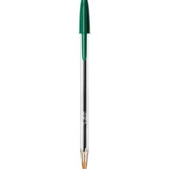 BIC Cristal - Stylo à bille - vert - 1 mm - pointe moyenne