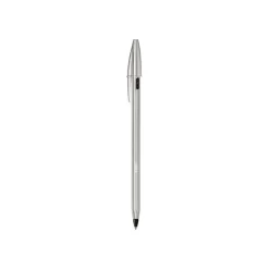 BIC Cristal Re'New - Stylo à bille noir + 2 recharges