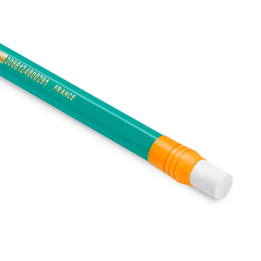 BIC ECOlutions EVOLUTION 655 - Pack de 4 Crayons à papier - HB - embout gomme