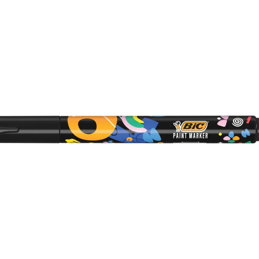 BIC Intensity - Marqueur à peinture - peinture à base d'eau - noir - moyen