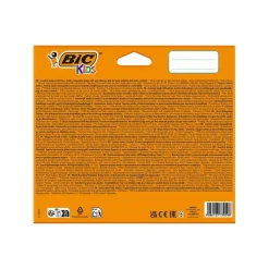BIC KiDS - Marqueur - couleurs assorties - encre à l'eau - jumbo (pack de 12)