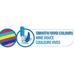 BIC Kids Crayons de Couleur – 100% Bois Responsable - Étui de 24 Couleurs Assorties