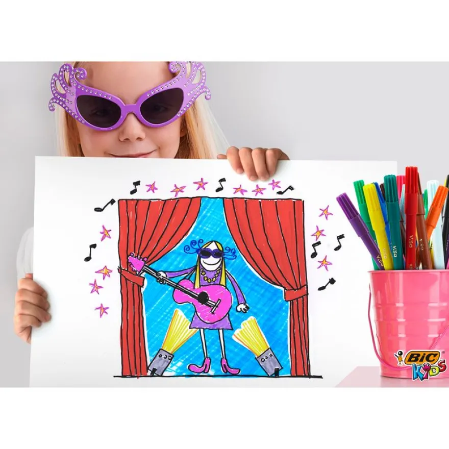 BIC Kids Visa - 18 Feutres