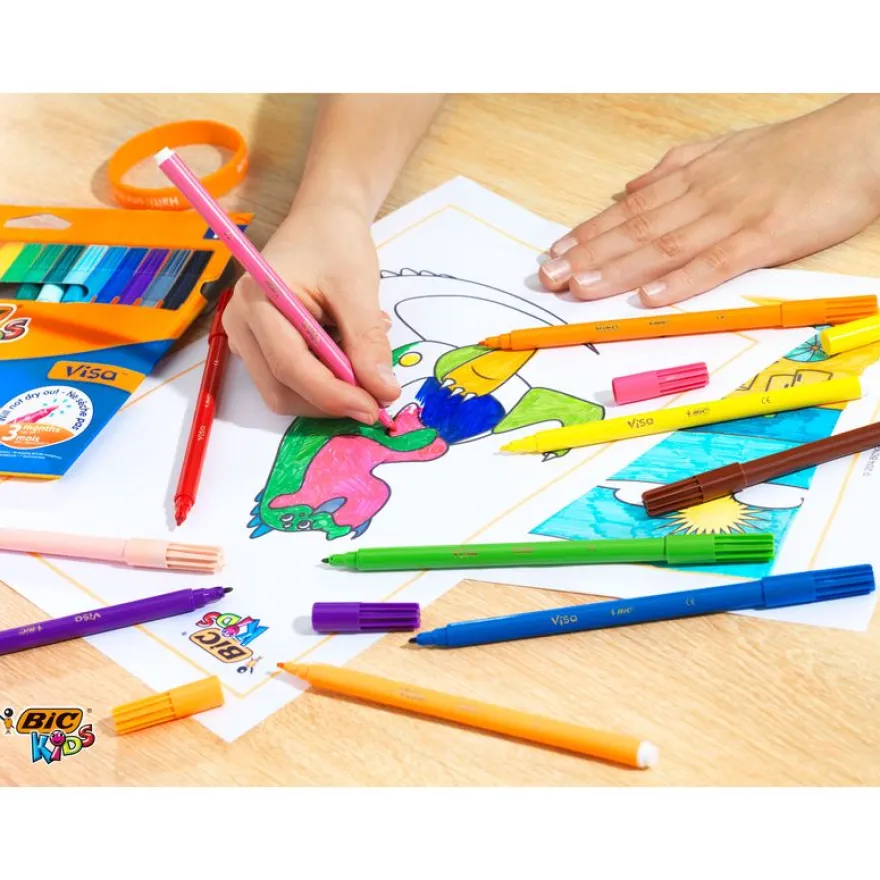 BIC Kids Visa - 12 Feutres