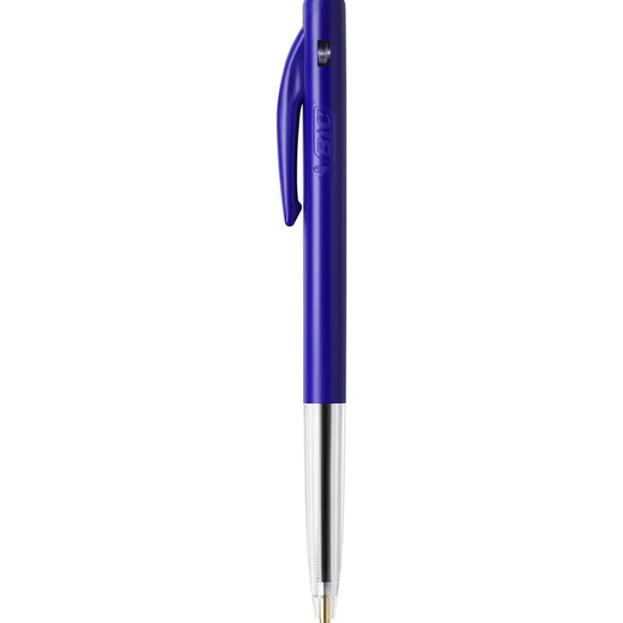 BIC M10 Clic - Stylo à bille - bleu - 1 mm - rétractable