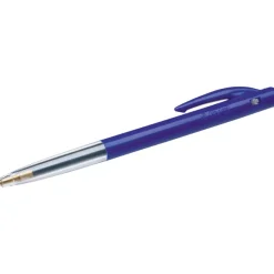 BIC M10 Clic - Stylo à bille - bleu - 1 mm - rétractable