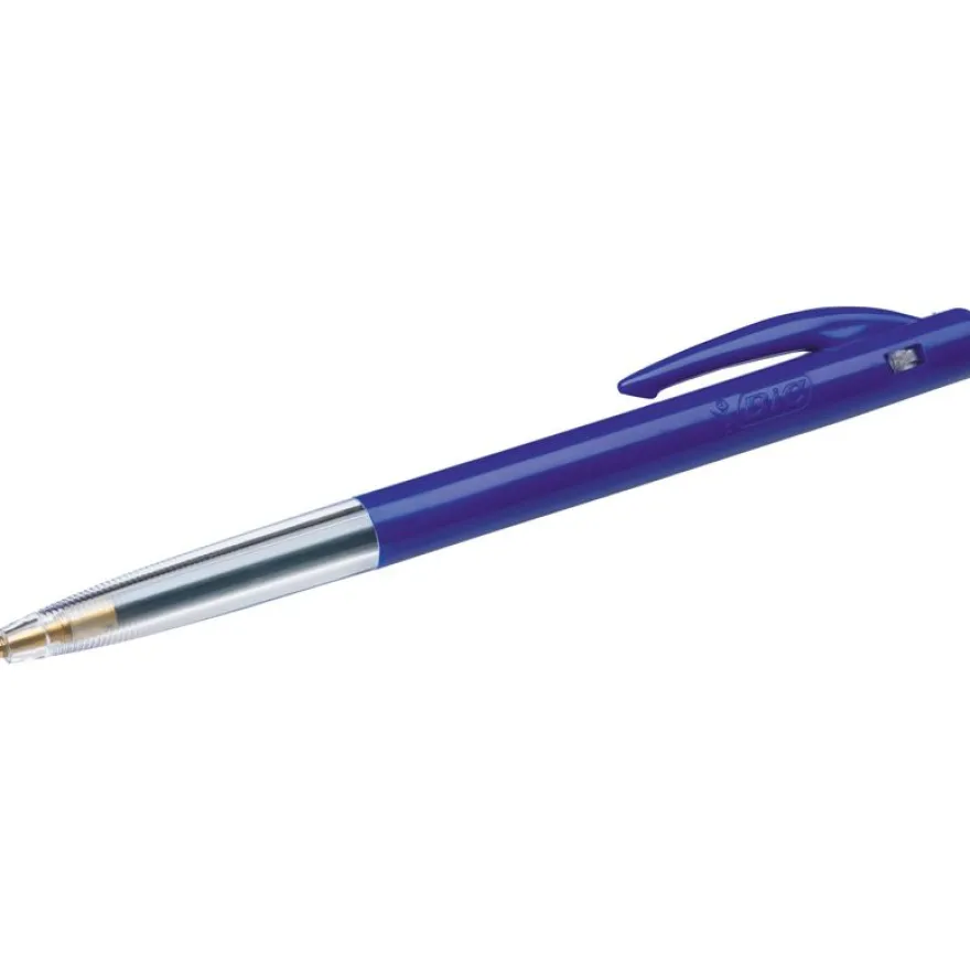BIC M10 Clic - Stylo à bille - bleu - 1 mm - rétractable