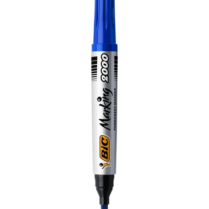 BIC MARKING 2000 - Marqueur permanent - pointe ogive - bleu
