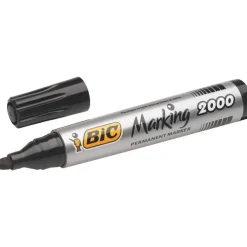 BIC MARKING 2000 - Pack de 4 marqueurs permanents - pointe ogive - couleurs assorties