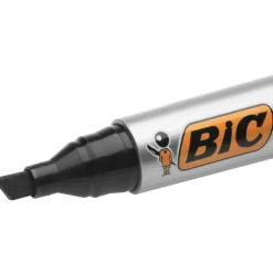BIC MARKING 2300 - Pack de 4 marqueurs permanents - pointe biseau - couleurs assorties
