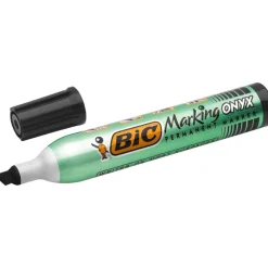 BIC ONYX 1591 - Marqueur permanent - pointe biseau - noir