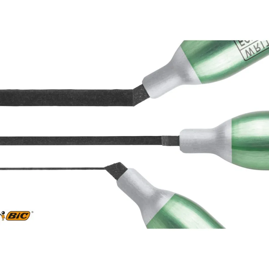 BIC ONYX 1481 - Marqueur permanent - pointe biseau - noir