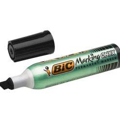 BIC ONYX 1481 - Marqueur permanent - pointe biseau - noir