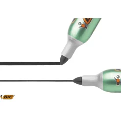 BIC ONYX 1482 - Pack de 12 marqueurs permanents - pointe ogive - noir