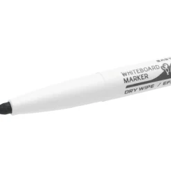 BIC VELLEDA 1741 - Pack de 6 marqueurs effaçables - pointe ogive - couleurs assorties