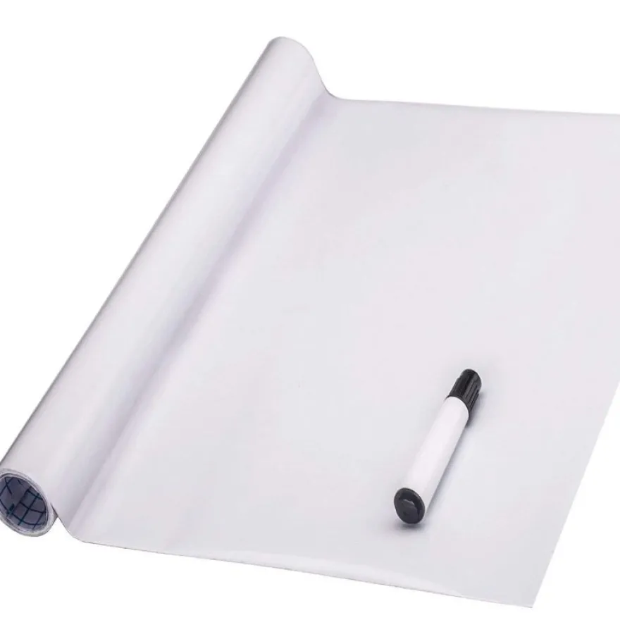 BIC Velleda - Surface effaçable à sec - rouleau adhésif - 100 x 200 cm - blanc