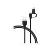 Bigben - câble de charge et de synchronisation USB A/micro USB & USB C - 1.2 m