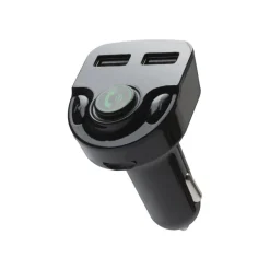 BigBen - chargeur allume cigare pour voiture avec transmetteur FM - 2 USB-A