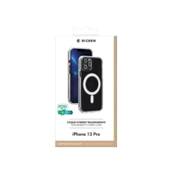 Bigben - coque de protection pour Iphone 13 Pro - compatible MagSafe - transparent