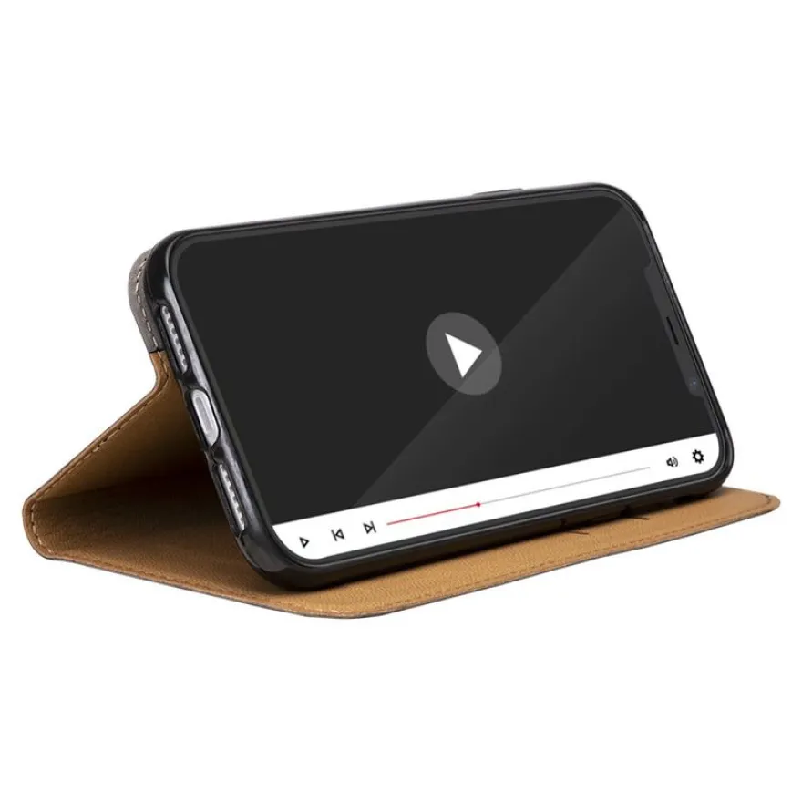 Bigben - Etui folio pour iPhone 12 Pro max - noir
