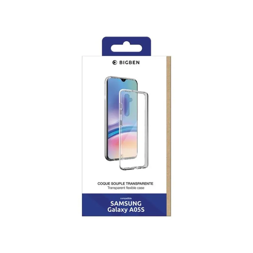 BIGBEN Connected - Coque de protection pour Samsung Galaxy A05s - transparent