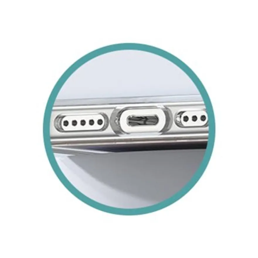 BIGBEN Connected - Coque de protection avec verre trempé pour Apple iPhone 16 - transparent